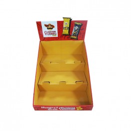 Photo Chips snack counter display box  Photo Chips snack counter display box