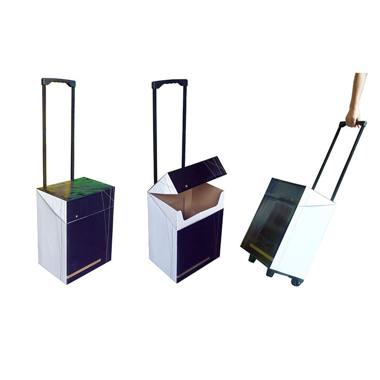 Corrugated Trolley Display Stand