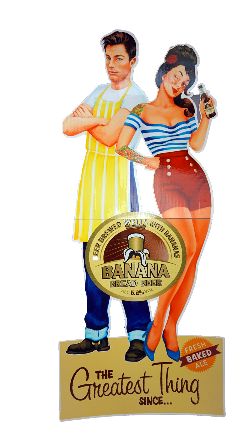 Custom Printed Corrugated Character Standee Custom Printed Corrugated Character Standee