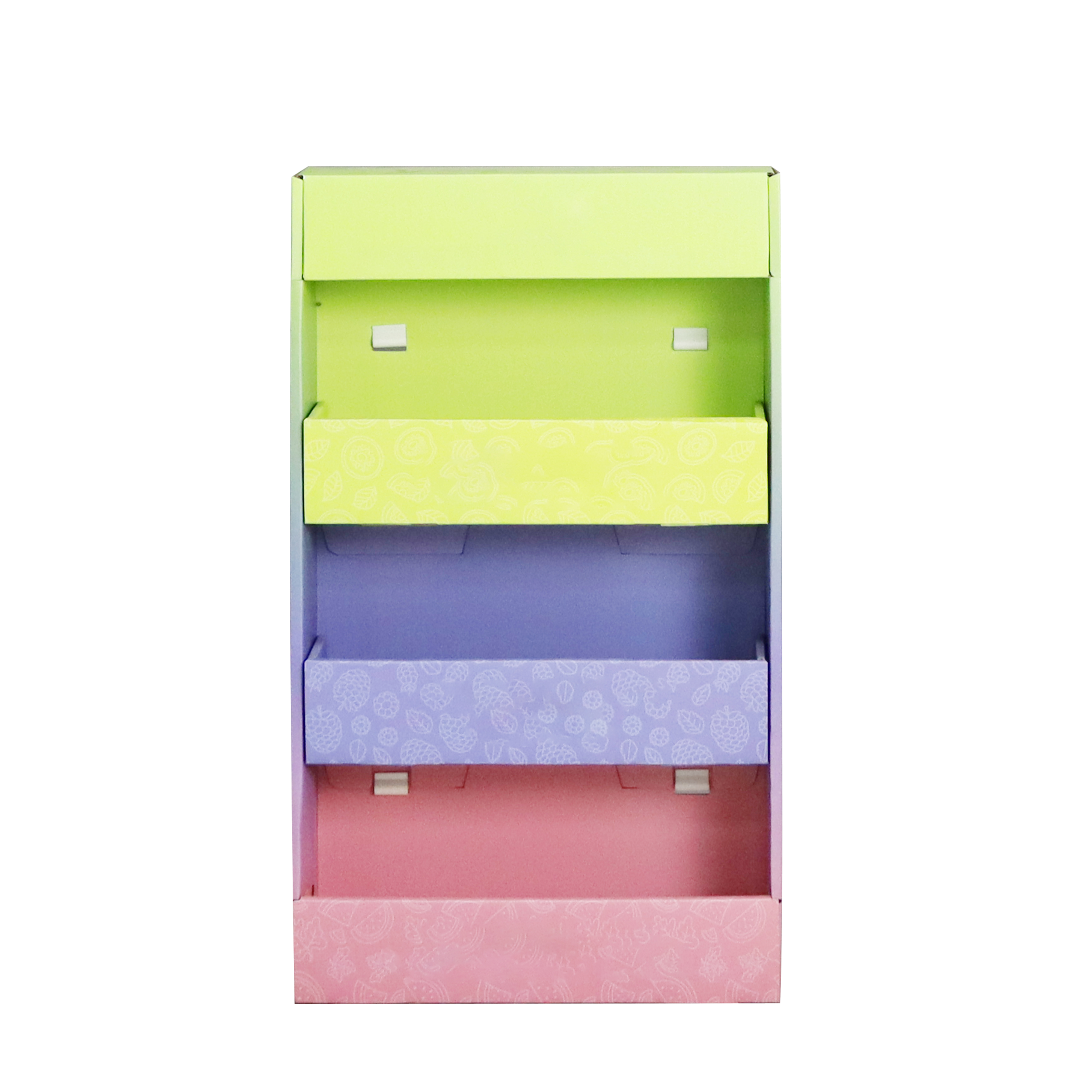 Cardboard PDQ Display Stand, corrugated retail counter POS display