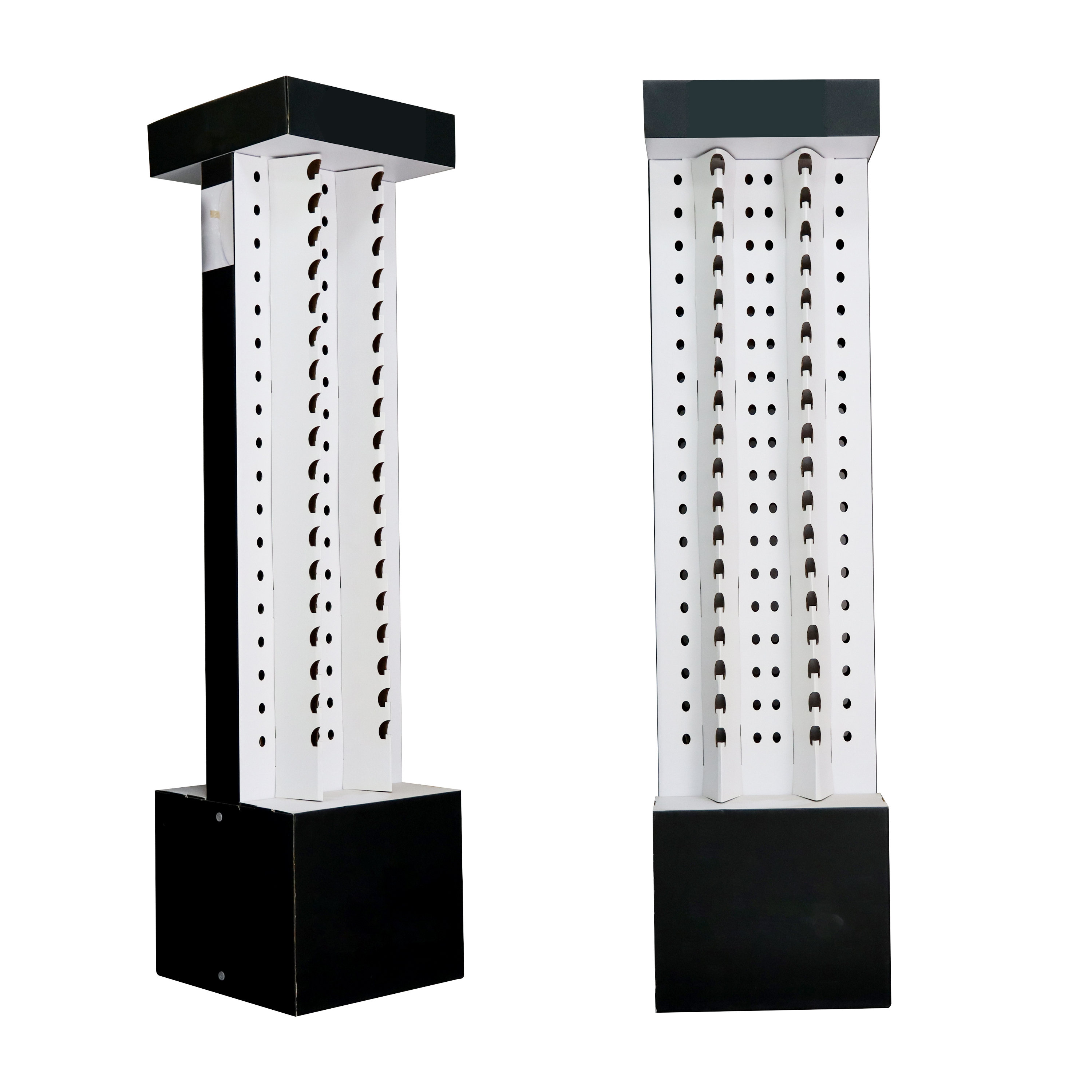 Cardboard Hook Display Stand | 4‑Sided Rotating POP Display Cardboard Hook Display Stand | 4‑Sided Rotating POP Display