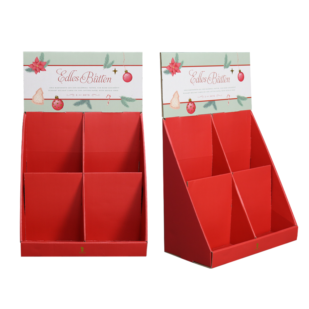 Custom Christmas Cardboard PDQ Display