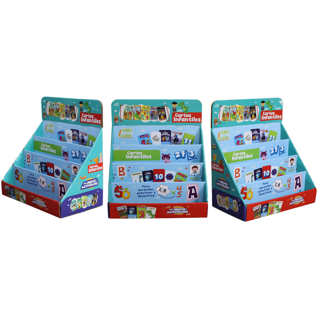 Custom 3-Tier Card Game PDQ Display