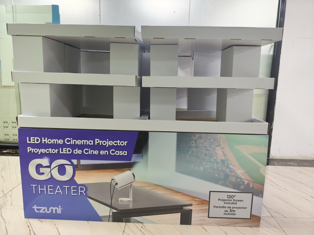 Cardboard Counter Display,Custom Cardboard Display,Earbuds Counter Display,Electronics Display Stand,Point of Sale Display,POP Display,Retail Counter Display,Wireless Earbuds Display