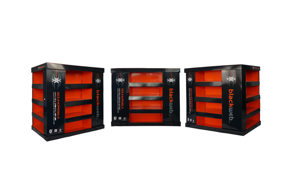 Four-Tier Pallet Display Rack Four-Tier Pallet Display Rack
