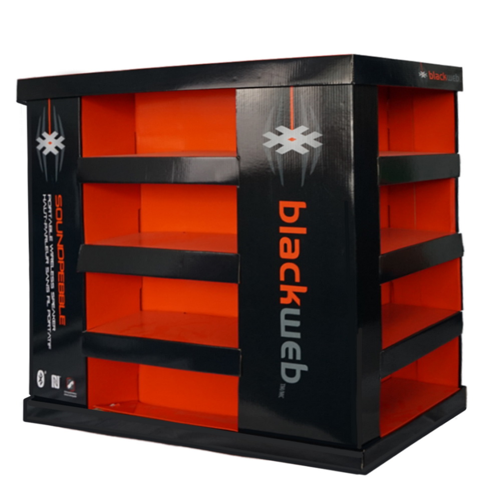 Four-Tier Pallet Display Rack02