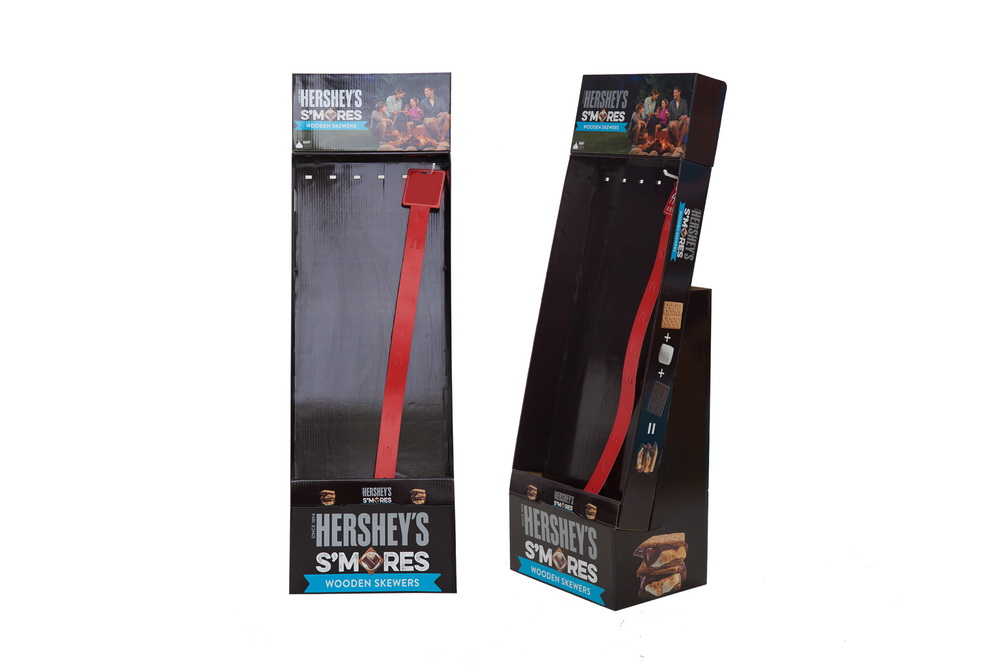 HERSHEY’S Marshmallow Roasting Stick Hook Display Rack