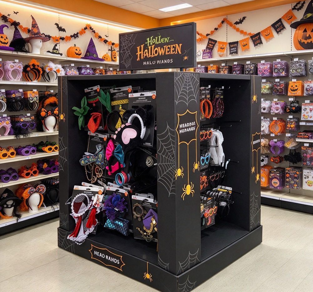 HalloweenHeadwearPalletDisplayRack08