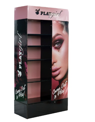 Playgirl Five-Tier Floor Display Stand Playgirl Five-Tier Floor Display Stand
