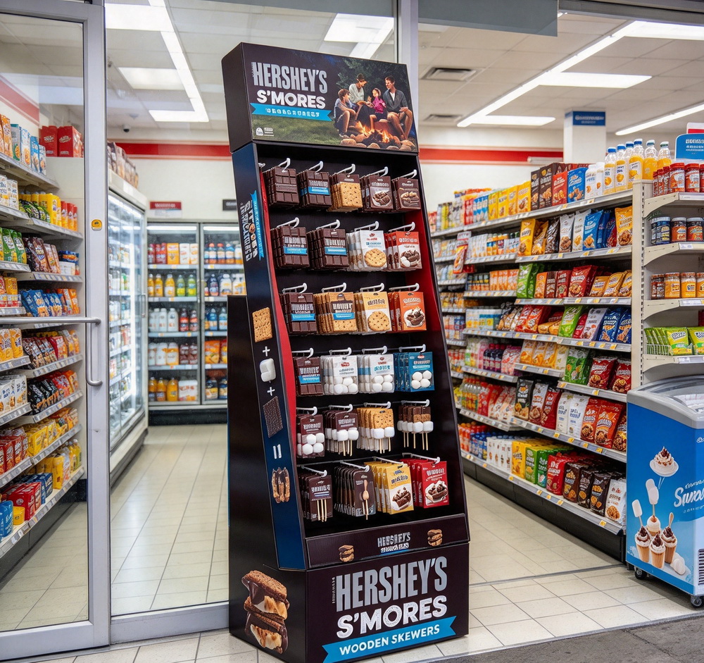 HERSHEY’SMarshmallowRoastingStickHookDisplayRack