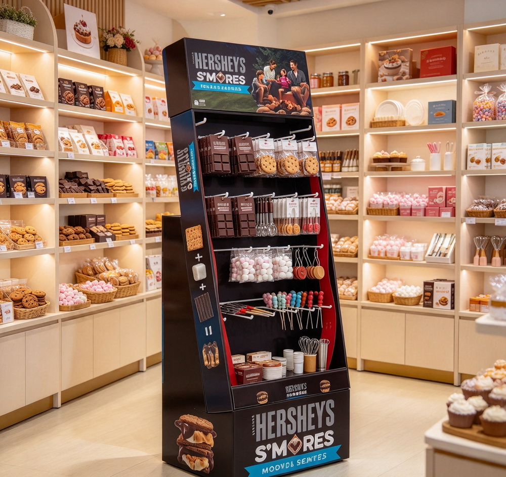 HERSHEY’SMarshmallowRoastingStickHookDisplayRack