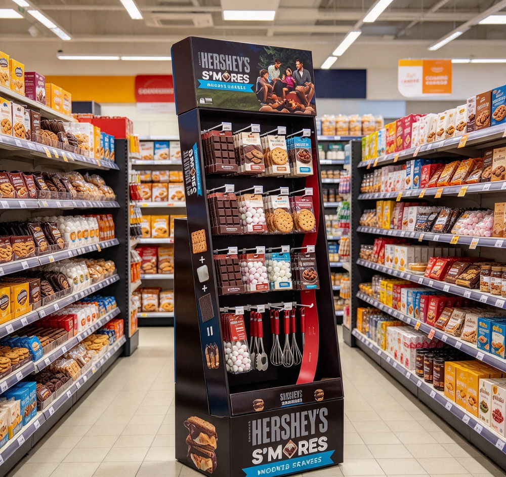 HERSHEY’SMarshmallowRoastingStickHookDisplayRack